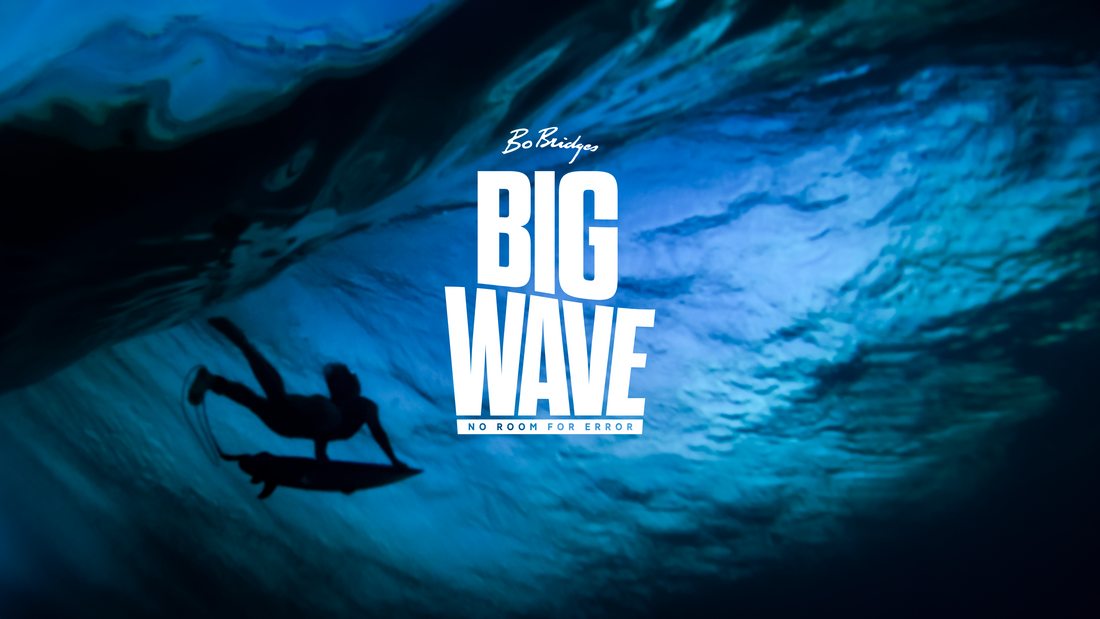 Behind the scenes on the making of Bo's film, "Big Wave: No Room for Error"