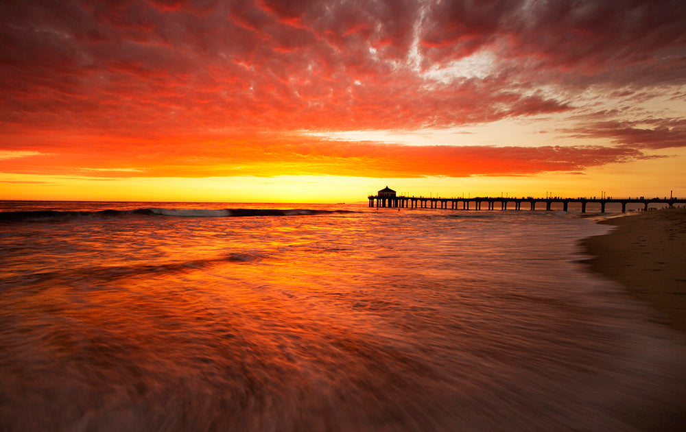 Beach Pier Beauty Light Photos