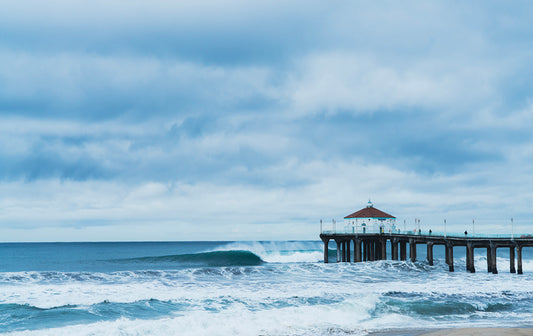 By Your Side - Manhattan Beach Wave Photo