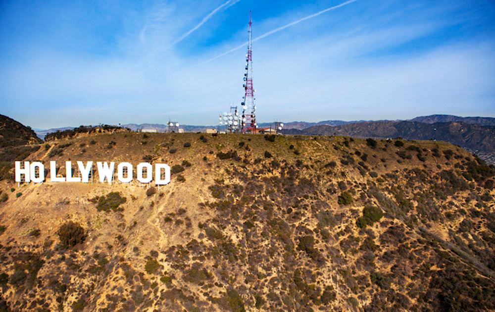 Hollywood Sign in the Hills Photos