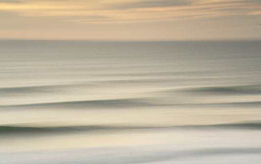 Honey Hued- Nazare Abstract Sea Photos