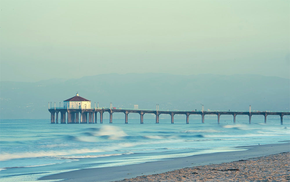 Headed North - Manhattan Beach Pier Photos