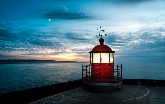 The Lighthouse - Nazare, Portugal Sea Photos