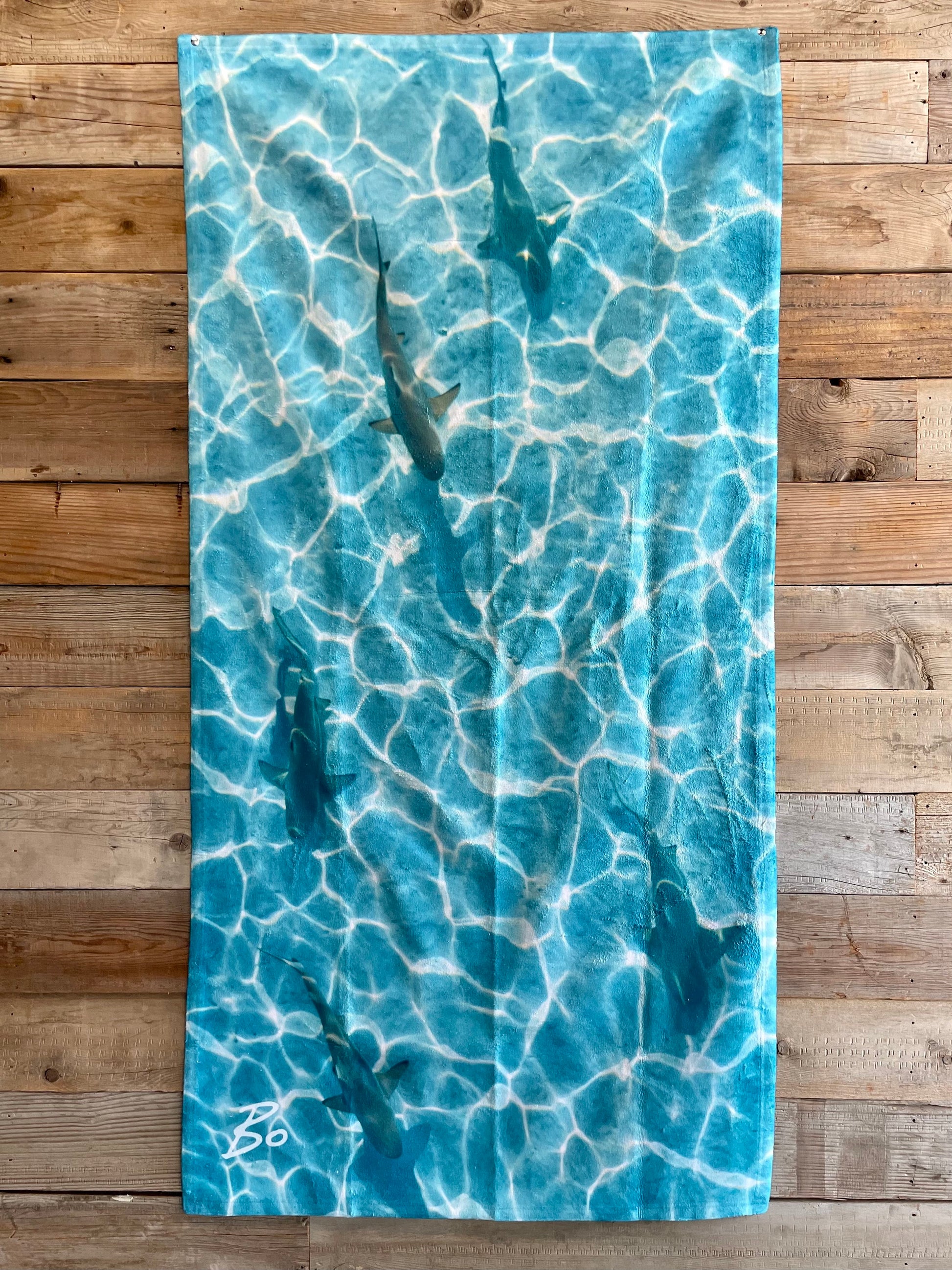 https://www.bobridgesgallery.com/cdn/shop/products/Bo-Bridges-Shark-Tank-Beach-Towel.jpg?v=1670453043&width=1946
